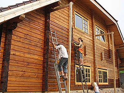 Защита деревянного дома от влаги