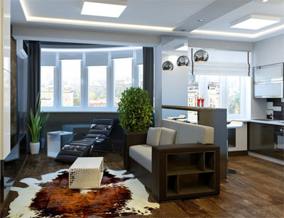 Обустройство квартиры-студии