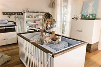 Выбор места для детской кроватки