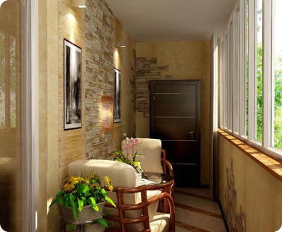 Дача на балконе