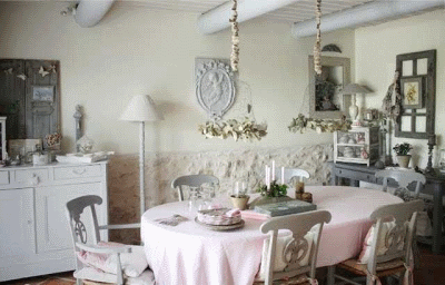 Делаем кухню в уютном стиле шебби шик