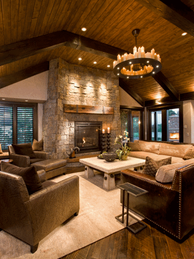 Применение кожаного кресла в дизайне интерьера