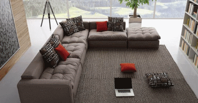 Делаем гостиный диван максимально уютным