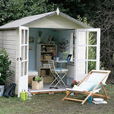 Обустраиваем летний офис на даче, в саду или на балконе