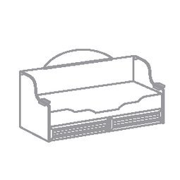 Кровать одинарная Соната