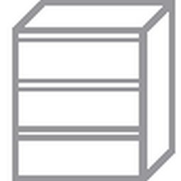 Комод встроенный к шкафу Соната