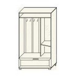 Шкаф комбинированный открытый Грета