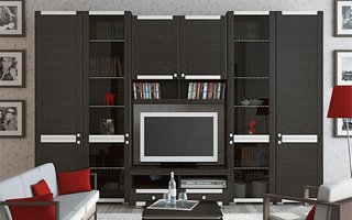 Гостиная Фиджи Комби/Венге Цаво Комплект (Скидка 3%)